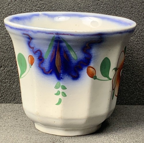 Flow blue gaudy welsh floral - flow,